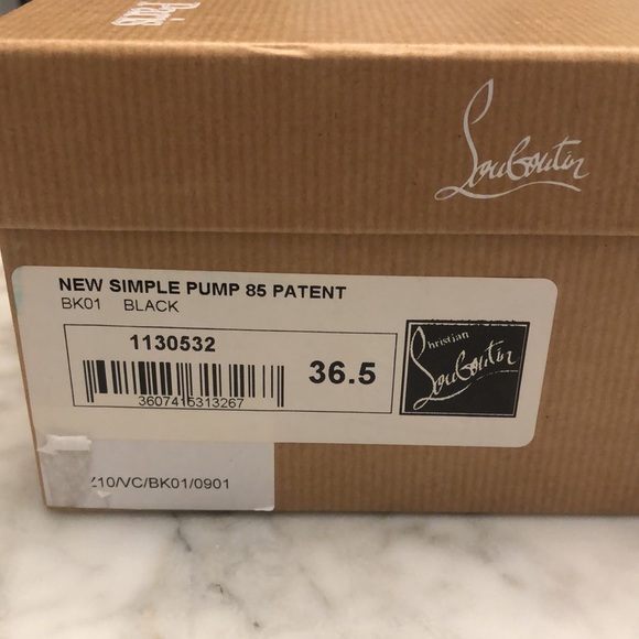 Christian Louboutin New Simple Pump 85 - Picture 9 of 9